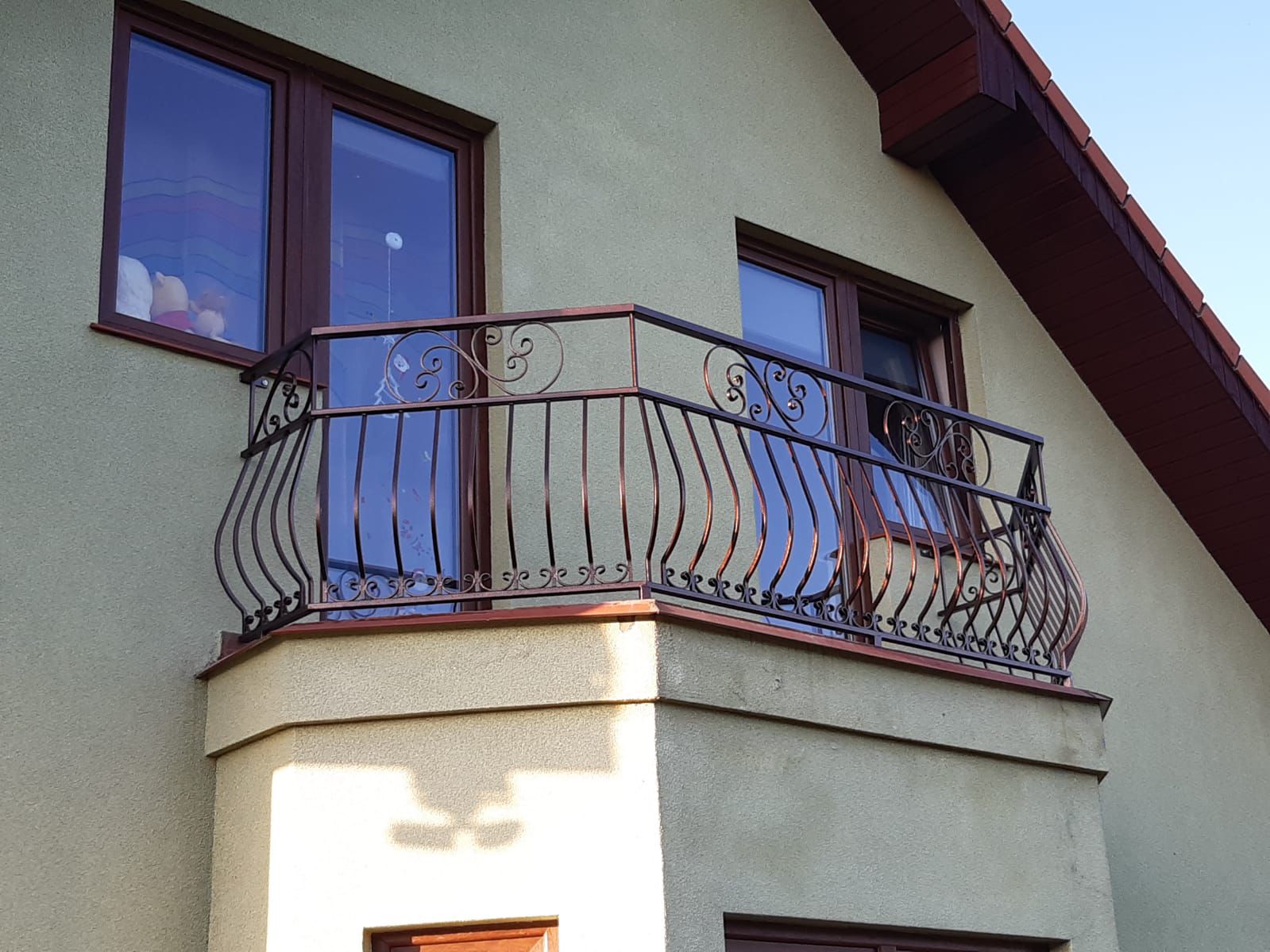 Balustrada kuta ozdobna