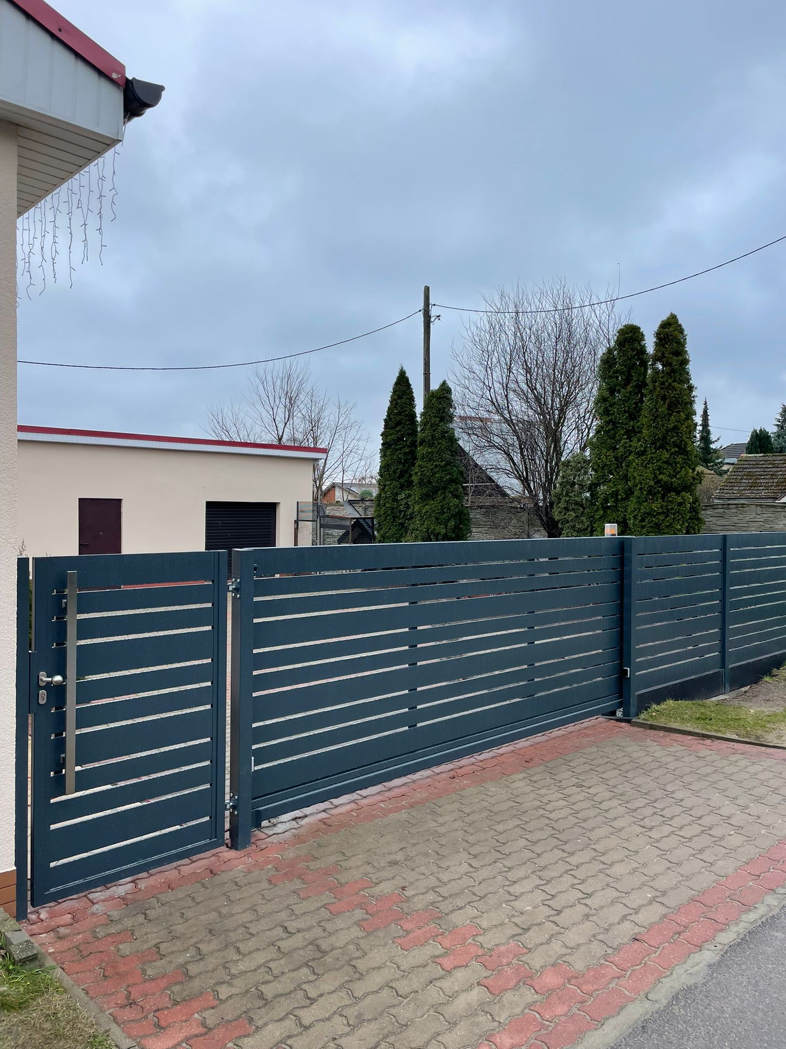 Brama dwuskrzydłowa