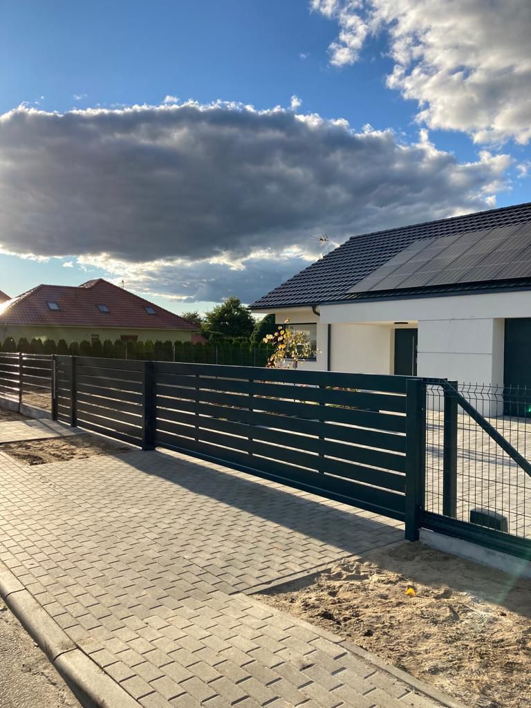 Brama przesuwna stanowisko