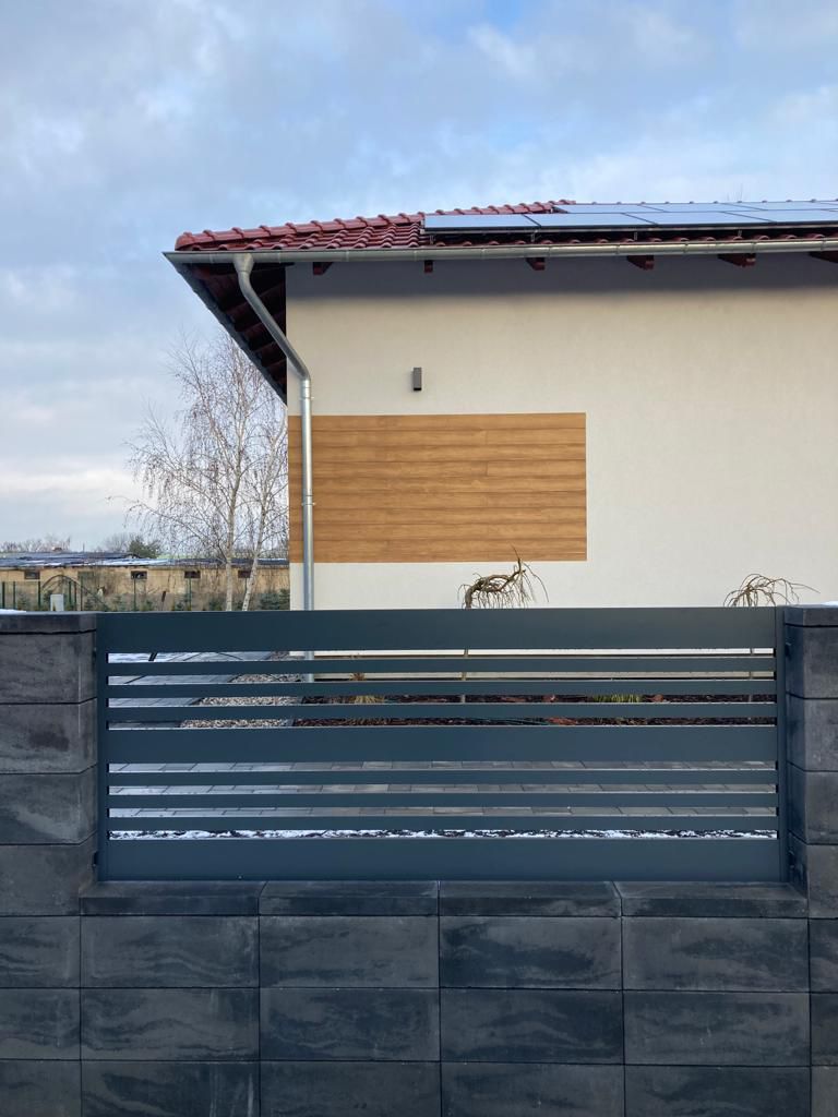 Ogrodzenie panelowe antracyt